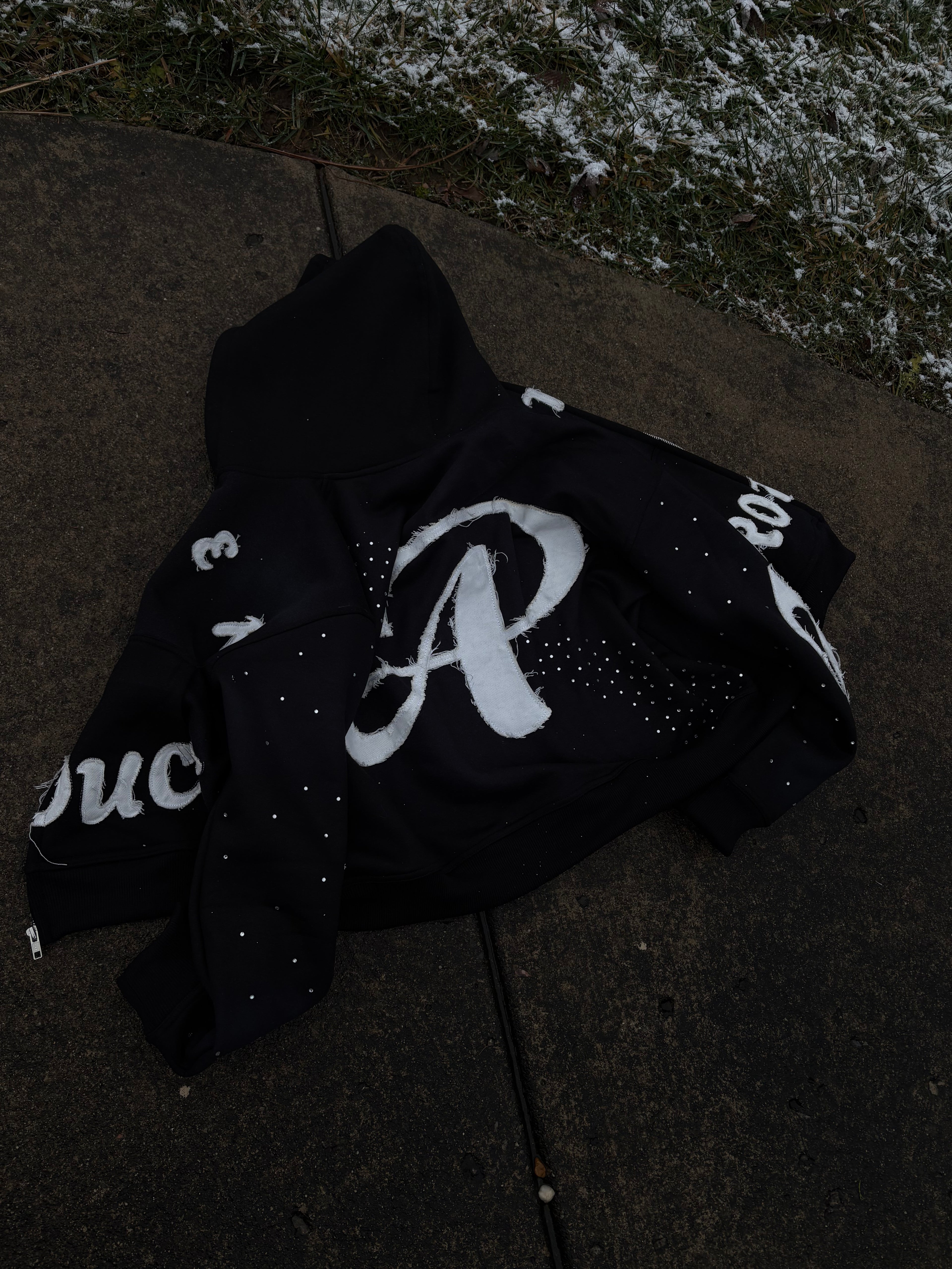 “After Dark” Zip Up