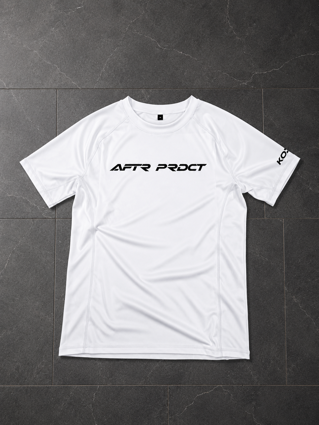 White Compression Performance Tee